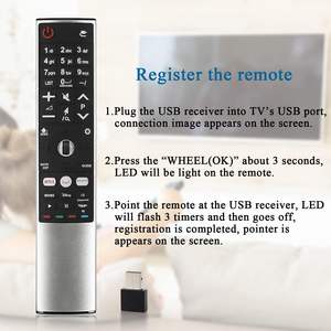 MR-700 Remote pengganti magis TV pintar 2.4G, kompatibel dengan LG <span class=keywords><strong>AN</strong></span>-MR700 <span class=keywords><strong>AN</strong></span>-MR600 Remote nrtkey Key Format kotak kendali mudah - Product Image 3