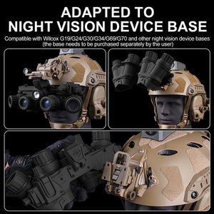 Dg HL-ACC-75 थर्मल फ्यूजन दूरबीन रात दृष्टि टिकाऊ नायलॉन फास्ट हेलमेट खेल समायोज्य डमी कोण स्कोप उपकरण - Product Image 4
