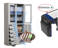 Lecteur de scanner d'entrepôt Android 10, longue portée, portable, UHF RFID NFC, protocole ISO 18000-6C pour matériau ABS, 860-960 MHz
