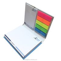 Bloc-notes imprimé avec le logo de l'école et du bureau Offres Spéciales avec notes autocollantes/carnet de notes de papeterie