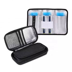 EVA case Insulin <b>Cooler</b> With Zipper Closure Custom Medication Storage Thermal Insulated Aluminium Foil Cooling Case - Product Image 5