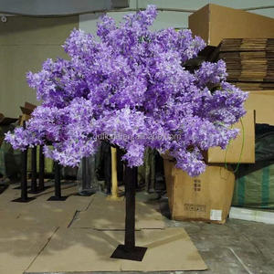 J71 5ft 6ft 7ft Sakura <span class=keywords><strong>Arbre</strong></span> Japonais Fleur Artificielle Pourpre <span class=keywords><strong>Lilas</strong></span> Artificielle <span class=keywords><strong>Arbre</strong></span> de Fleurs de Cerisier pour la Décoration d'Événement de Mariage - Product Image 3