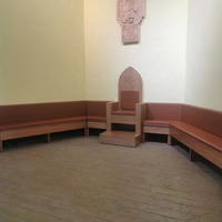 Chaises de pasteur en bois avec siège en cuir, mobilier d'église pour théâtre, chapelle, salles de culte chrétien