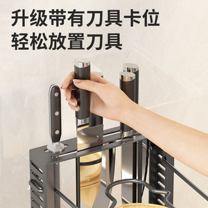 Estante vertical multicapa para ollas, organizador de almacenamiento de cocina, estante plegable y desmontable para encimera, para ollas, tapas y utensilios de cocina de 8 a 11.9 pulgadas - Product Image 3