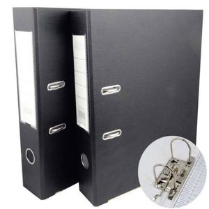 YY57 3 Inch PVC PP Paper Lever Arch File <b>Plastic</b> Clip Board Metal <b>Edge</b> Protectors Customized logo Printing in Spine - Product Image 2