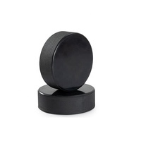 Prix Bas Stock en Gros LETGOAL Palets de Hockey sur Glace en Caoutchouc 75mm x 25mm 168g Faible MOQ Logo Personnalisé 100 Pièces/CTN