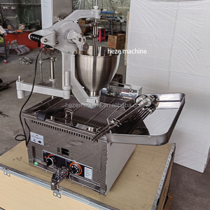Manual Automático Máquina De Hacer Donas Gas Comercial Mini Anillo <span class=keywords><strong>Donut</strong></span> Ball Donat Mochi <span class=keywords><strong>Donut</strong></span> Making Machine Maker Freidora - Product Image 5