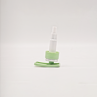 Emballage cosmétique vert matcha, pompe anti-fuite en plastique PP 28/32 mm pour shampoing, gel douche et lotion