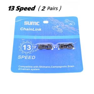 <span class=keywords><strong>Cadena</strong></span> de Bicicleta <span class=keywords><strong>MTB</strong></span> con Eslabón Rápido de Acero Inoxidable, Fácil Instalación, 13V <span class=keywords><strong>12V</strong></span> 11V 10V 9V 8V, 2 Pares, Accesorio Mágico para Ciclismo de Carretera - Product Image 2