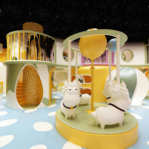 Attrezzatura per Parco Giochi Interno Certificata TUV, Personalizzata a Tema Stazione di Servizio e Bancomat per <span class=keywords><strong>Bambini</strong></span> - Product Image 4
