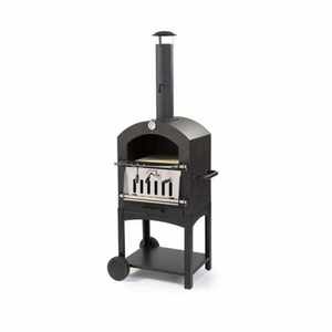 Lyroe prezzo all'ingrosso campeggio all'aperto portatile legno/carbone Multi-combustibile BBQ/Pizza forno di cottura Grill - Product Image 1