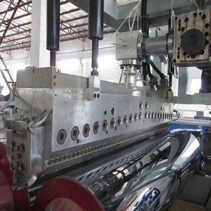 Nouvelle machine à feuilles de PP HDPE ABS, extrudeuse de film rigide en PE, ligne d'extrusion de rouleaux de feuilles de PET avec boîte de vitesses, contrôle PLC, GS1400mm - Product Image 4