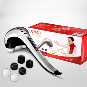 LUYAO LY-627A a doppia testa di riscaldamento a percussione posteriore a doppia testa massaggiatore portatile - Product Image 2