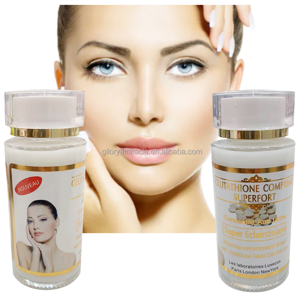 Removes Blemishes and Unifies Skin Tone Anti Tache Glutathion Comprime  Super Fort Whitening Serum| Alibaba.com