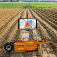 Lame niveleuse à 2 points pour tracteur, avec pompe GPS haute précision et roulement, pour éjoueur de terre agricole