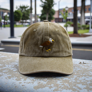 Unisex tùy chỉnh rửa bông CHA Mũ bóng chày cổ điển thêu logo thể thao không có cấu trúc da báo kim loại khóa nam nữ Oxford - Product Image 1