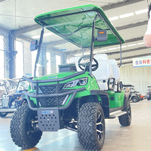 Carrito de <span class=keywords><strong>Golf</strong></span> Eléctrico Convertible para <span class=keywords><strong>4</strong></span> Personas, Mini Carrito de <span class=keywords><strong>Golf</strong></span> con Batería de 72V - Product Image 2
