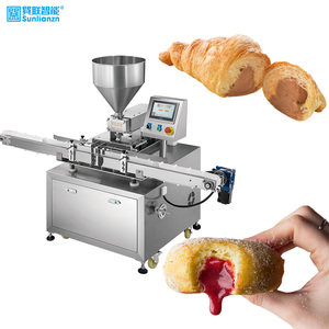 Machine d'extrusion semi-automatique pour boulangerie, extrudeuse de gâteaux surgelés, de pain feuilleté, de pâtisserie, de crème, de remplissage, 2000 extrusions/heure, certifiée <span class=keywords><strong>CE</strong></span> - Product Image 3