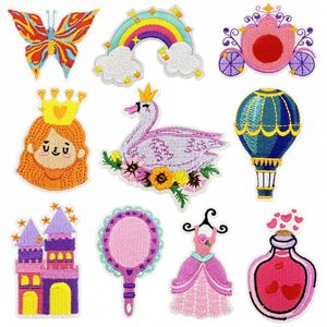 Thể thao phim hoạt hình ĐộI Logo thêu vải sắt trên Vá Bóng Chày và bóng đá các bản vá lỗi - Product Image 1