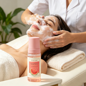 Limpiador <span class=keywords><strong>Micelar</strong></span> Espumoso de Sandía Orgánica de Marca Privada <span class=keywords><strong>con</strong></span> Hamamelis, Desmaquillante Hidratante, Limpiador Facial, Cuidado de <span class=keywords><strong>la</strong></span> Piel - Product Image 6