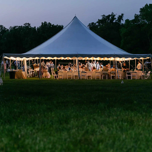 Carpa blanca para bodas al aire libre con 5 paredes laterales extraíbles, carpas para eventos, gazebo impermeable para fiestas en interiores y exteriores - Product Image 6