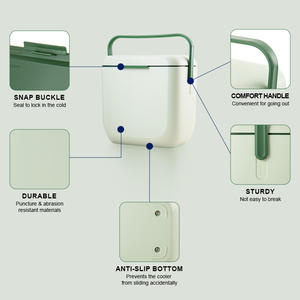 휴대용 캠핑 에버리치 플라스틱 보냉 아이스박스 필드 바 아이스 쿨러 박스 6L 8L <span class=keywords><strong>10L</strong></span> - Product Image 3