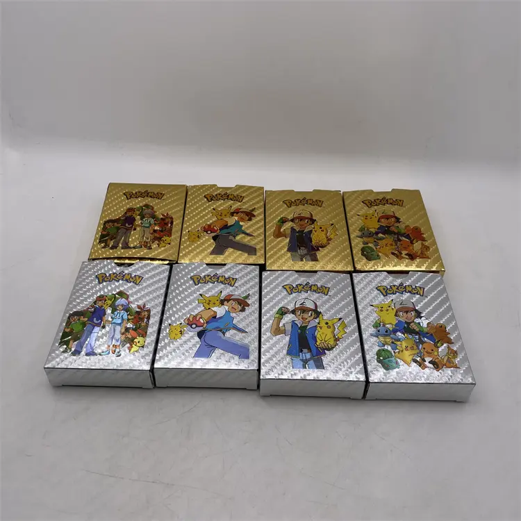 Black color poke-mon booster card 55pcs/box Battle Trading card SUN & Moon Playing poker Game card for kids birthday gift