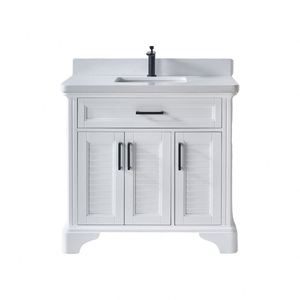 Mueble de Baño Independiente con Lavabo, Mueble de Baño Rectangular - Product Image 2