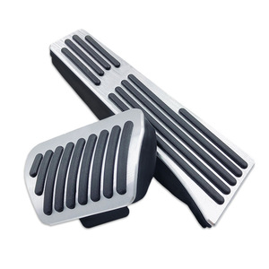Pedales para Auto Mengka, Cubiertas de Pedal de Acelerador, Freno y Reposapiés, Estilo Metálico para <span class=keywords><strong>BMW</strong></span> Serie 1, 2, 3, 5, X3, X5, X6 - Product Image 6