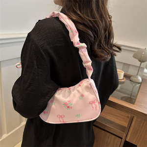 Nouveau sac à main tendance avec boucle à fermeture éclair, design floral plié, sac à bandoulière - Product Image 2