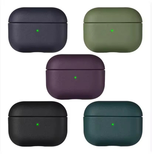Étui de protection de luxe en TPU imitation cuir pour Apple AirPods Pro 2, anti-chute, pour écouteurs AirPods Pro 1/2/3/4 - Product Image 3