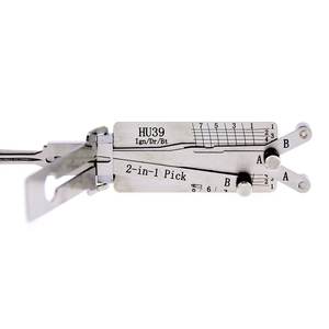 LISHI HU39 2-/<span class=keywords><strong>Dr</strong></span>/Bt para Mercedes Benz Auto Lock Pick y decodificador Car Key Locksmith LISHI Residential Lock-Smith Tool - Product Image 5