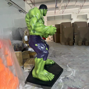 Estatua de <span class=keywords><strong>Hulk</strong></span> Grande Personalizada, Artesanía en Resina, Estatua de Acción de <span class=keywords><strong>Hulk</strong></span> de Tamaño Real - Product Image 4
