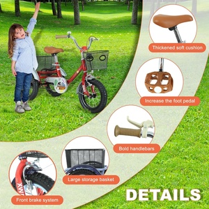 Nuevo Diseño, Triciclo Infantil de 3 Ruedas de 16/18 Pulgadas con Doble Asiento, para Niños de 2 a 4 Años, Unisex - Product Image 3