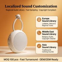 Machine à Sons de Berceuses Islamiques pour Bébé |   Machine à bruit blanc avec Coran audio préinstallé |   Vente en gros OEM au Moyen-Orient