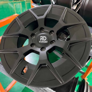 Rines de Aleación Forjados Personalizados de 1 Pieza en Negro Satinado 5x114.3 5x120 6x139.7 de 18-22 Pulgadas para <span class=keywords><strong>Tesla</strong></span> <span class=keywords><strong>Model</strong></span> X Y 3 S Cybertruck <span class=keywords><strong>Roadster</strong></span> - Product Image 2