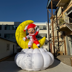 Mascota Inflable <span class=keywords><strong>de</strong></span> Dibujos Animados del Príncipe Luna <span class=keywords><strong>de</strong></span> 3m <span class=keywords><strong>de</strong></span> Altura para Decoración <span class=keywords><strong>de</strong></span> Parques, Patios y Fiestas - Product Image 3