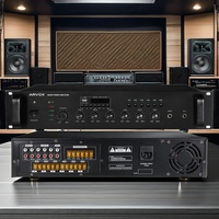 Amplificateur multifonction 12V Système de sonorisation Mélangeur MP3 BT & FM Tuner Active & Passive Metal Shell Équipement de sonorisation certifié ROHS