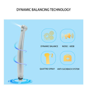Manipolo Dentale ad Alta Velocità CP-PAP-M4 a 4 Fori con 4 Spray ad Aria per Laboratorio Turbina Elettrica - Product Image 3
