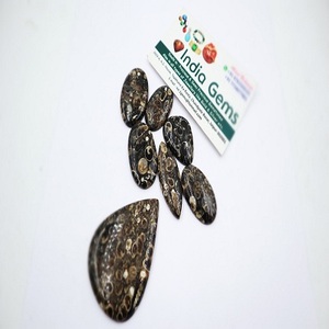 Lote de cabujones de jaspe tortuga natural de calidad AAA+, gemas sueltas de jaspe tortuga para la fabricación de joyas, por gramo. - Product Image 3