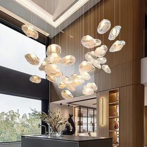 Contemporary Modern Design Hand Blown Glass Cloud LED Pendant Lamp Small Hanging Light Home Decor Room Ceiling Stair <strong>Chandelier</strong> - Product Image 5