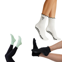 Chaussettes de yoga antidérapantes Grip Fashion pour femmes et enfants, personnalisables, imprimées numériquement, tricotées, nouvelle collection été, design oriental