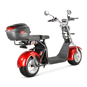 Scooter électrique Citycoco 2026 pour adultes avec batterie 60V20Ah, pneus de 10 pouces et boîte de rangement arrière - Product Image 5