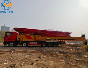 Used <strong>SANY</strong> SYM5552THB Concrete <strong>Pump</strong> Truck 710SA Series 5-Axle Diesel Engine Closed <strong>Hydraulic</strong> System - Product Image 6