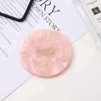 Usine Rétro Acétate Poignée Compact Miroir Usage Personnel Miroir Cadeau