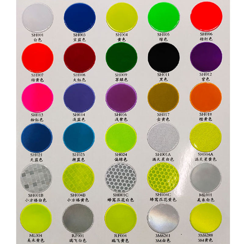 Plata, amarillo, etc azul como muestra de color