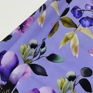 Prix bon marché doux au toucher léger polyester koshibo crêpe tissu <span class=keywords><strong>couleur</strong></span> <span class=keywords><strong>pêche</strong></span> pour robe de dame - Product Image 3