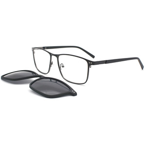 HIGO 9271 Nuevas <span class=keywords><strong>Gafas</strong></span> con <span class=keywords><strong>Clip</strong></span> <span class=keywords><strong>Magnético</strong></span> <span class=keywords><strong>para</strong></span> Hombre, Montura Óptica <span class=keywords><strong>para</strong></span> Prescripción, <span class=keywords><strong>Gafas</strong></span> Rectangulares con <span class=keywords><strong>Clip</strong></span> Polarizado <span class=keywords><strong>para</strong></span> Hombre - Product Image 4