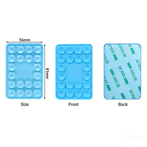 Support de téléphone en silicone personnalisé avec ventouse, cadeau promotionnel, 20 ventouses en silicone unilatérales - Product Image 3