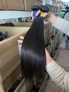免费样品批发便宜的100% 原始人类发束10A 12A 15A巴西生发束供应商 - Product Image 3